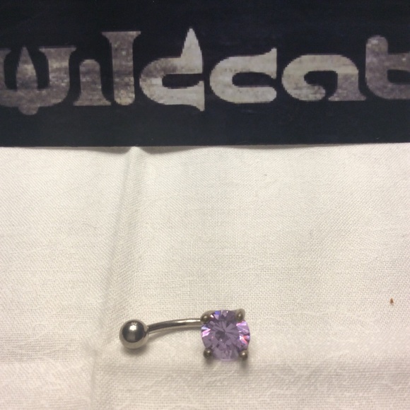Wildcat Crystal Set Belly Piercing - Picture 2 of 2
